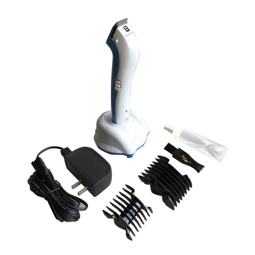 Lebi 327 pet electric clipper for shaving soles of feet and nose hair small clipper dog shaver electric shaver Lebi 327 electric clipper - blue and white