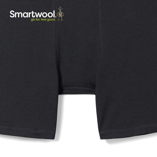 SMARTWOOLSmartwool Men's Sports Pants Casual Merino Boxers Moisture-wicking and Anti-odor 6996 Black 001 M