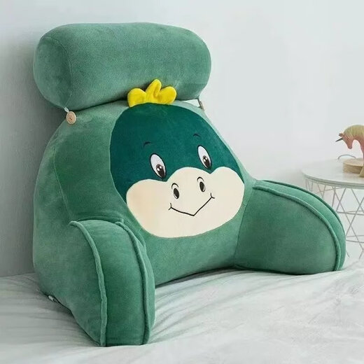 Featured Bedside Cushion Large Backrest Pillow Bedside Playing Mobile Phone Pillow Soft Bag Dormitory Bed Reading Sofa Husky Independent Liner Removable and Washable Large Cushion 70*40*25cm