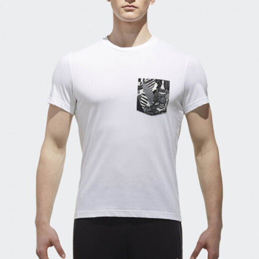 阿迪达斯 （adidas） 阿迪达斯（Adidas）男装新款运动休闲舒适透气短袖T恤 CX5000 HE4839 S