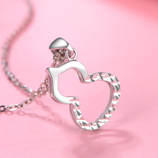 Tico fashionable Fulu gourd platinum necklace women's pt950 platinum pendant as a birthday gift for girlfriend and wife