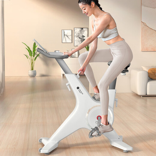 YIJIAN spinning bicycle home aerobic exercise bike indoor bicycle 24-speed magnetic resistance exercise weight loss fitness equipment K8 Hongmeng Smart Selection/large load-bearing
