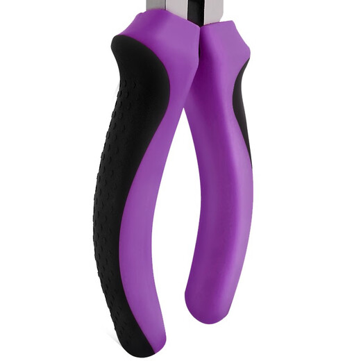 
TOPFORZA imported vise, point-nosed pliers, oblique nose pliers, oblique mouth pliers, two-color handle electrician pliers, wire pliers, chromium vanadium steel hardened 6-inch EC-9207 oblique mouth pliers
