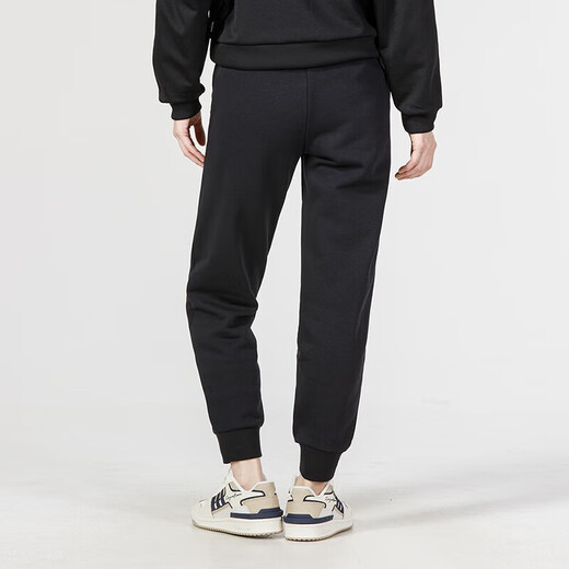 阿迪达斯 （adidas）女裤子2025春季新款运动裤跑步出行舒适休闲裤子收口小脚长裤 IA5009黑色 S