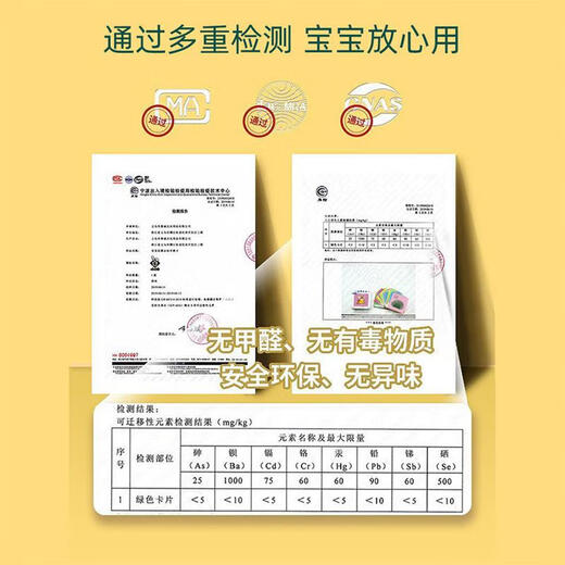 Mai Haoli Baby Cognition Card Infant Early Education Enlightenment Card Children's Picture Recognition Animal Fruit Number Card Educational Toy Daily Supplies 45 sheets 90-sided pattern