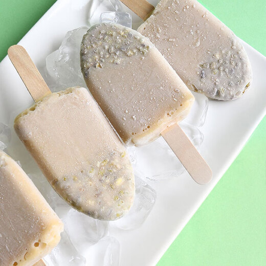 Guangming brand premium heavy mung bean popsicle 96g*10 pieces, mint refreshing taste popsicle, cold drink ice cream family pack