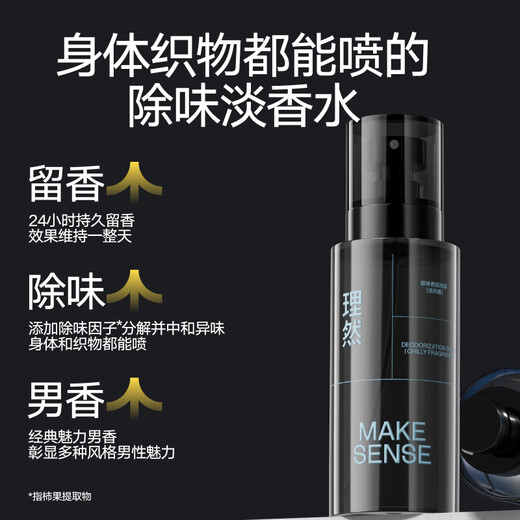 Liran Men's Eau de Toilette Deodorant Fragrance Spray Long-lasting Fresh Perfume Men's Gift Birthday Gift Wooden 250ml*2