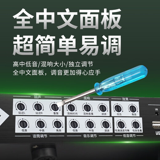 NXGNXG professional effector KTV pre-amp reverberation microphone anti-howling stage home singing to eliminate accompaniment G3 effector built-in rechargeable wireless microphone with XLR male and bus line