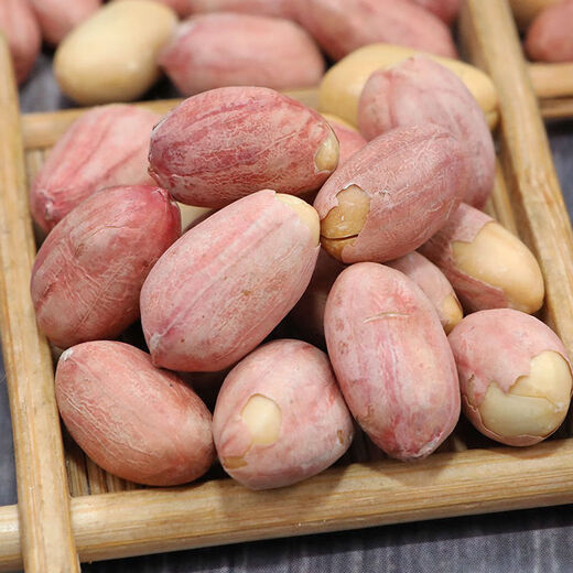 Guanyu Obst Fünf-Gewürz-Erdnüsse Anhui Wuwei Spezialität Yanqiao Nüsse und Snacks in Taschen Wein und Gemüse 105 g*10 Gesamt 1050g