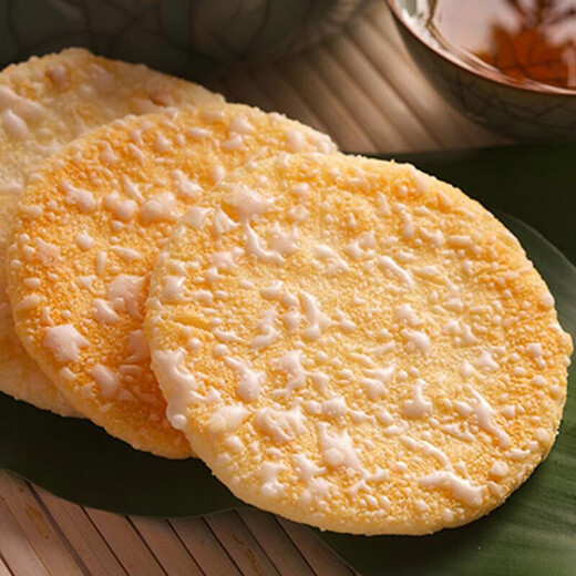 旺旺 仙贝雪饼520g大包装袋装米饼大礼包儿童休闲膨化零食饼干怀旧 仙贝520g*1袋【约80包】