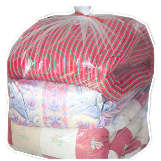 Fantasy large packaging plastic bag 12 silk extra large plastic bag extra large moving bag thickened storage bag double-sided 12 silk suitable for transporting 5 pieces 70*100cm winter quilt 1 bed