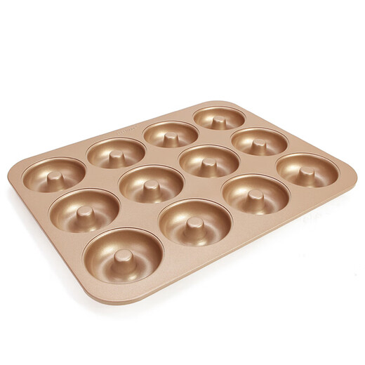 Xuechu Cake Mold, 12 Cup Donut Mold, Butter Rice Cake Mold, Cake Donut Baking Bakeware Tool