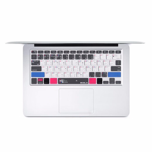 Yikelai Apple MacBook Air13.3 pouces Old ordinateur portable Film de clavier Film de protection en silicone (A1466 / A1369) Clé de raccourci PS Version EA010STW