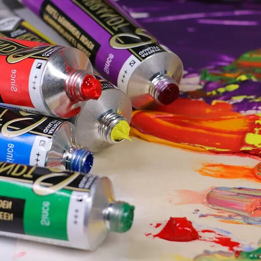Terence (Talens) Rembrandt Pigmento de pintura al óleo Artista Pigmento de pintura al óleo de 40 ml Nivel maestro 120 Color Pintura al óleo Profesional Resistencia de alta luz Página 5 683 Grupo de verde (40 ml) 3 Series