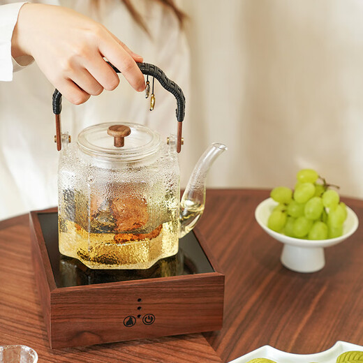 Yaji tea set Su window kettle cooking two-purpose lifting kettle high temperature resistant water boiling health kettle black tea Pu'er boiling tea kettle 1300ml