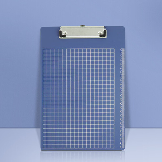 Clip de plaque métallique Befon Clip Clip Données Données Document Document Document Writing and Writing Document Pad Copie et test Paper Clip Copying and Posting Pad Writing Pad Blue 9855