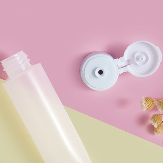Fancyfree [set de 3 piezas] Botella de almacenamiento de botella de dispensación de manguera extruida para hombres y mujeres en el viaje de negocios Muestra portátil de botella vacío Suministros de viajes de 30 ml de tres paquetes