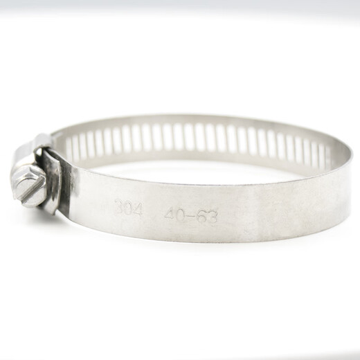 Hasdick Beijing Warehouse Distribution 304 stainless steel American hose hoop clamp pipe hoop live hoop HK-513 14-27 (10 pieces)