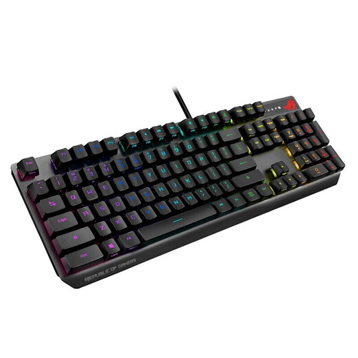 ROG Keyboard Juego de teclado y mouse para juegos E-Sports RGB Shenguang Sync Intercambiable en caliente Diseño ergonómico Conexión multimodo Teclado y mouse inalámbricos Bluetooth Shenguang Sync Yaoguang 2 Teclado único
