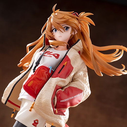 Hobbymax Evangelion Asuka Schönes Mädchen Eva Trendy Anime Model Zweidimensionales Ornament Stehende Asuka Ra [graue Geschenkbox]