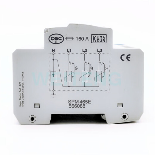 Customized HAGER SPM465E surge protector SPD lightning protection surge 4P 65KA three-phase