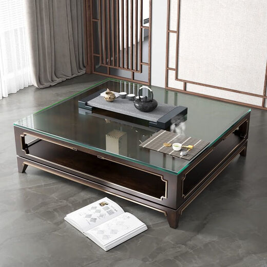 Runhuanian tempered glass desktop tempered glass custom-made countertop coffee table dining table desktop glass plate 8mm thick tempered glass straight edge safety angle 13575cm