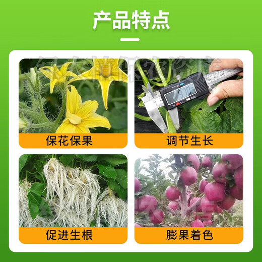 98% diacetate plant growth regulator DA-6 flower and fruit preserving foliar fertilizer pesticide Zheng's Chemical 1000g*5 bags