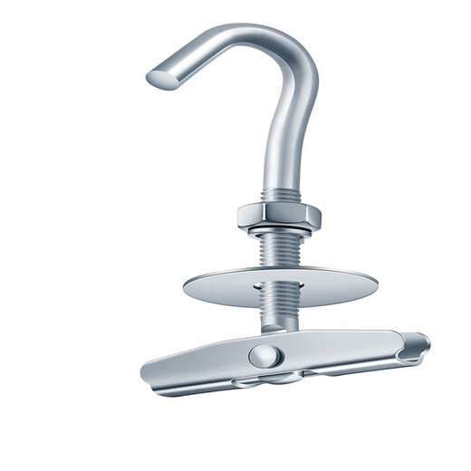 Kuaiqin galvanized hollow prefabricated floor hook electric fan hook special ceiling fan hook hook flower basket expansion screw hook 2 pieces