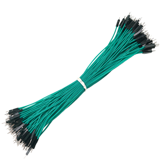 Throwing Stones 1P Rehearsal DuPont Wire 26AWG Silicone Insulated Wire High Temperature Resistant Electronic Wire Experiment Consumables 100 in a Bundle 20cm Wire Length 100/piece Green 20cm Female to Female