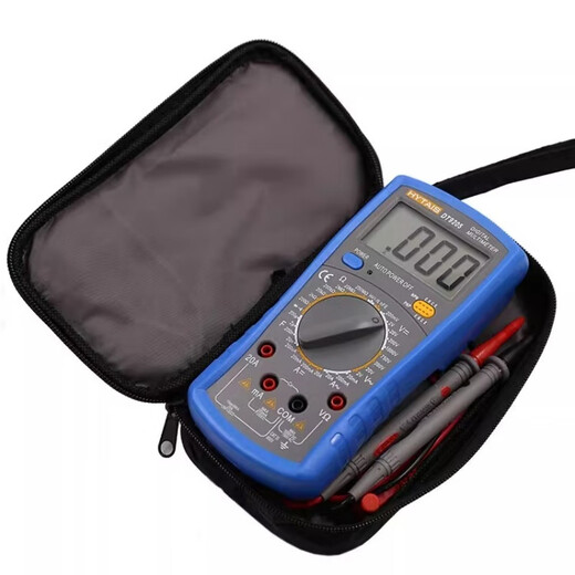 Huilide 9205 high-precision electronic multimeter digital multimeter multimeter multimeter anti-burn belt automatic shutdown 33D standard (delivery package)