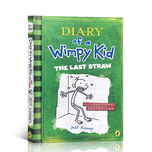 英文原版 小屁孩日记3 Diary of a Wimpy Kid 3: The Last Straw 英文分级阅读章节书桥梁书  9-12岁  课外阅读
