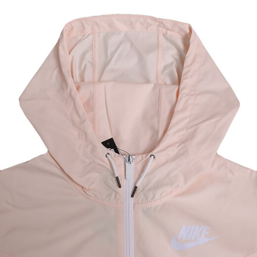 Nike (NIKE) women's new hooded casual sportswear running breathable windproof jacket jacket AJ2983-101 932060-838 M