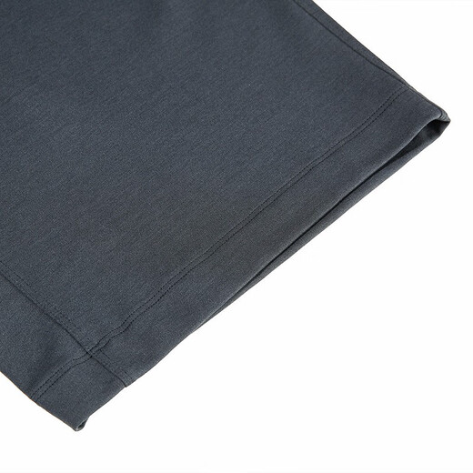 Mr. Aimu 22SSs Mosquito-Repellent Home Furnier Series Round Hals Kurzarm Herren-Pyjama Top T-Shirt Solid Farbe Neues Produkt NS41F831 Dunkelgrau Blau 2xl 180