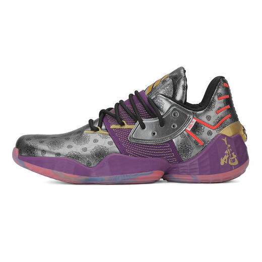 Zapatos de baloncesto adidas zapatos para hombres 2025 Summer New Dame 8 Lillard 8 Generación Desgaste Resistente Respirable Sports y zapatos casuales FW3884 Zhang Fei/Harden 4 42.5 (265 mm)