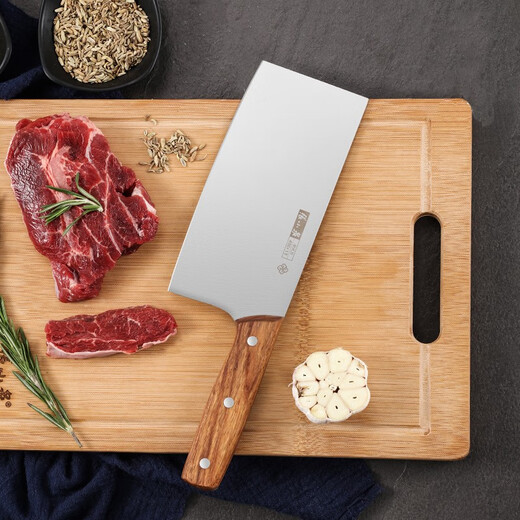 张小泉菜刀家用厨房切片刀不锈钢切肉刀切菜刀单刀厨师刀锋利刀具厨刀