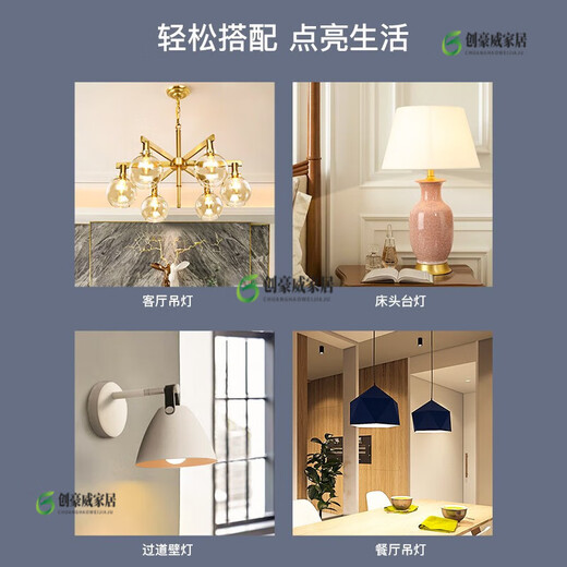 NVC Lighting LED bulb energy-saving lamp e14 screw household chandelier light source high color tip bulb candle lamp E14 screw 7 watt warm white light