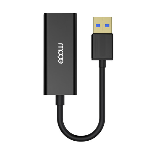 MOGE USB3.0-Gigabit-Kabel-Netzwerkkarte zu RJ45-Netzwerkkabel-Schnittstellenkonverter, geeignet für Apple Notebook TV Box zum Anschluss an den externen Netzwerk-Port-Adapter MC3023