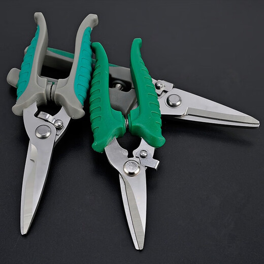 Taipeng electronic scissors multi-functional iron scissors electrician wire trough shears keel scissors integrated ceiling scissors 9-inch multi-purpose scissors