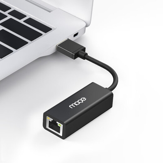 MOGE USB3.0-Gigabit-Kabel-Netzwerkkarte zu RJ45-Netzwerkkabel-Schnittstellenkonverter, geeignet für Apple Notebook TV Box zum Anschluss an den externen Netzwerk-Port-Adapter MC3023