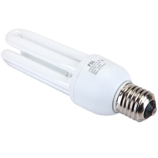 Foshan Lighting (FSL) U-shaped energy-saving lamp three-primary color fluorescent energy-saving bulb 3U energy-saving bulb E27 screw socket 23W white light (6500K)
