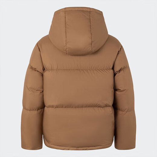 Adidas Frauenkleidung Kleidung aufblättert JKT wasserdicht und spritzdestell warme Kerntechnologie warm 600 Kapuze lose Kapuze-Brot Down JV6191/Wüstenbraun 600 Kapuze M.