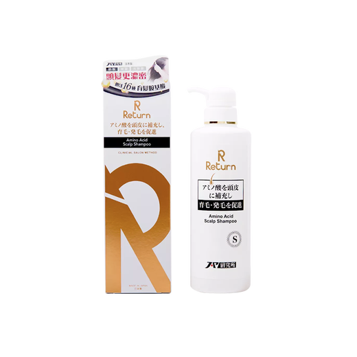 Return 日本进口洗发水护发胺基酸育发系列育发蛋白护发乳洗发露男女通用 胺基酸育发系列-育发洗发露480ml