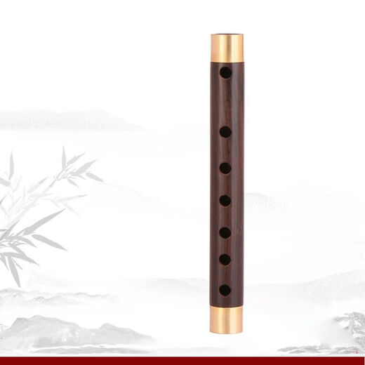 Quyang pipe musical instruments Pipe beginners with squid tear gas duct playing style complete with doors, copper hoop D mixing plastic + reed whistle