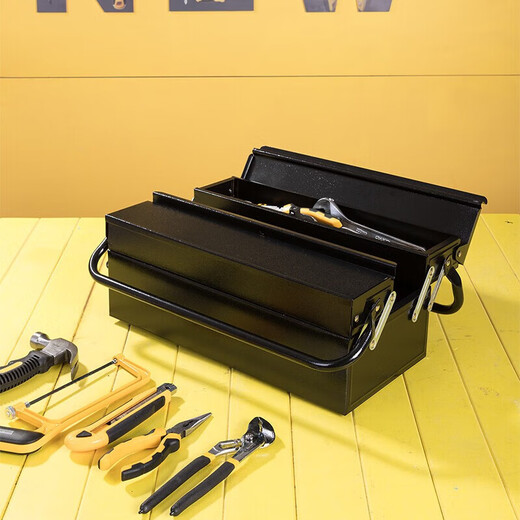 Boîte à outils matériel multifonctionnel Home Boîte de stockage de qualité industrielle Réparation de métal épaissie Auto RÉPARATION DE FER BOX DL6231 FER BOX TOTHER