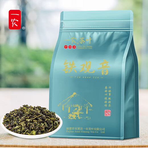 一农 茶叶安溪原产一级清香铁观音粒粒香250g袋装 福建乌龙茶 6709铁观音 250g