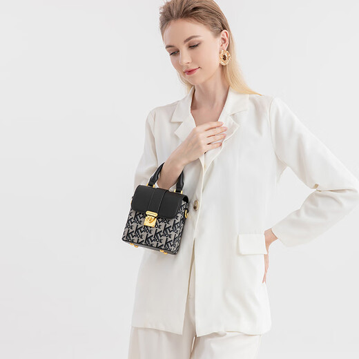 CLEVER / KETCH Bag Women's 2025 New Fashionable Mobile Phone Bag Crossbody Girls High-end Fashionable Birthday Gift Valentine's Day Gift for Girlfriend Black [Rabbit Pendant]
