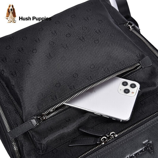 Hush Puppies Business backpack Large capacity men's backpack men's computer bag multi-function birthday gift for boyfriend