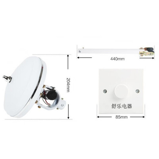 Ventilador de techo Shule de XMSJ Shule Ventilador de techo FD2-140/120 Hoja de aluminio pesado de 48 pulgadas/56 pulgadas Trabajador de restaurante FD2-12048 pulgadas redondas de hoja