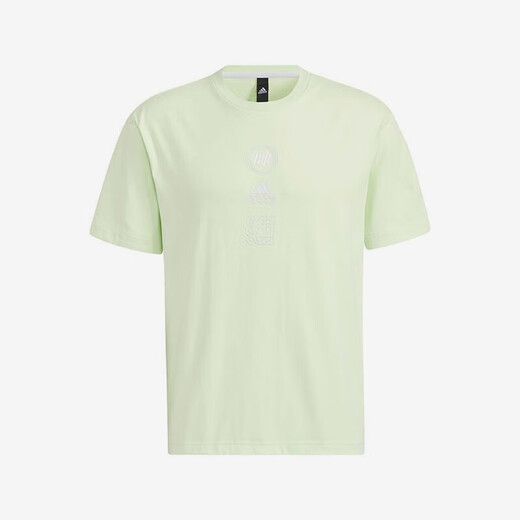 ADIDAS/阿迪达斯2022夏季假两件圆领男子短袖 HE9923 【亚洲码】 L