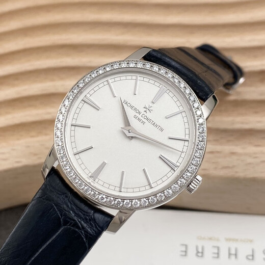 [Second-main 99 Nouveau] Vacheron Constantin Series 81590 / 000G-9848 Platinum Original Diamond Inlaid Women's Fashion Casual Business Mécanical Watch